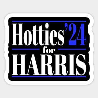 Hotties For Harris Sticker
